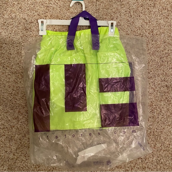 NWT LF pvc neon green skirt - Picture 2 of 7